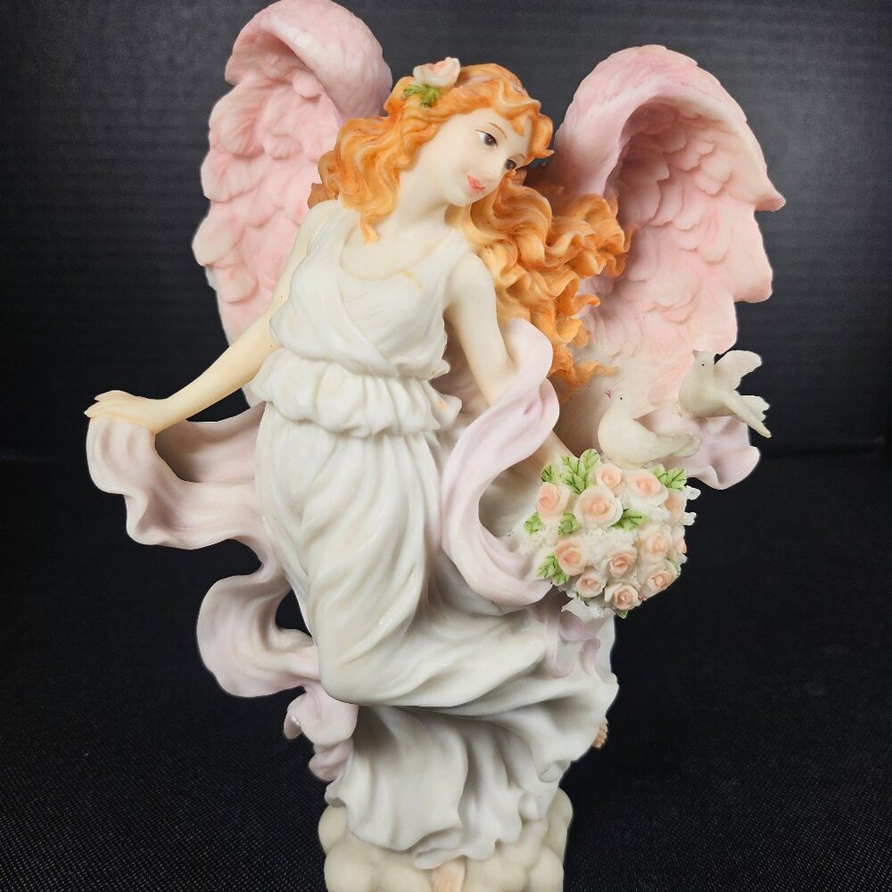 Seraphim Classics Harmony Loves Guardian Angel by Roman Inc. Box And COA Mint